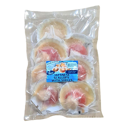 Japanese Scallops with Shells